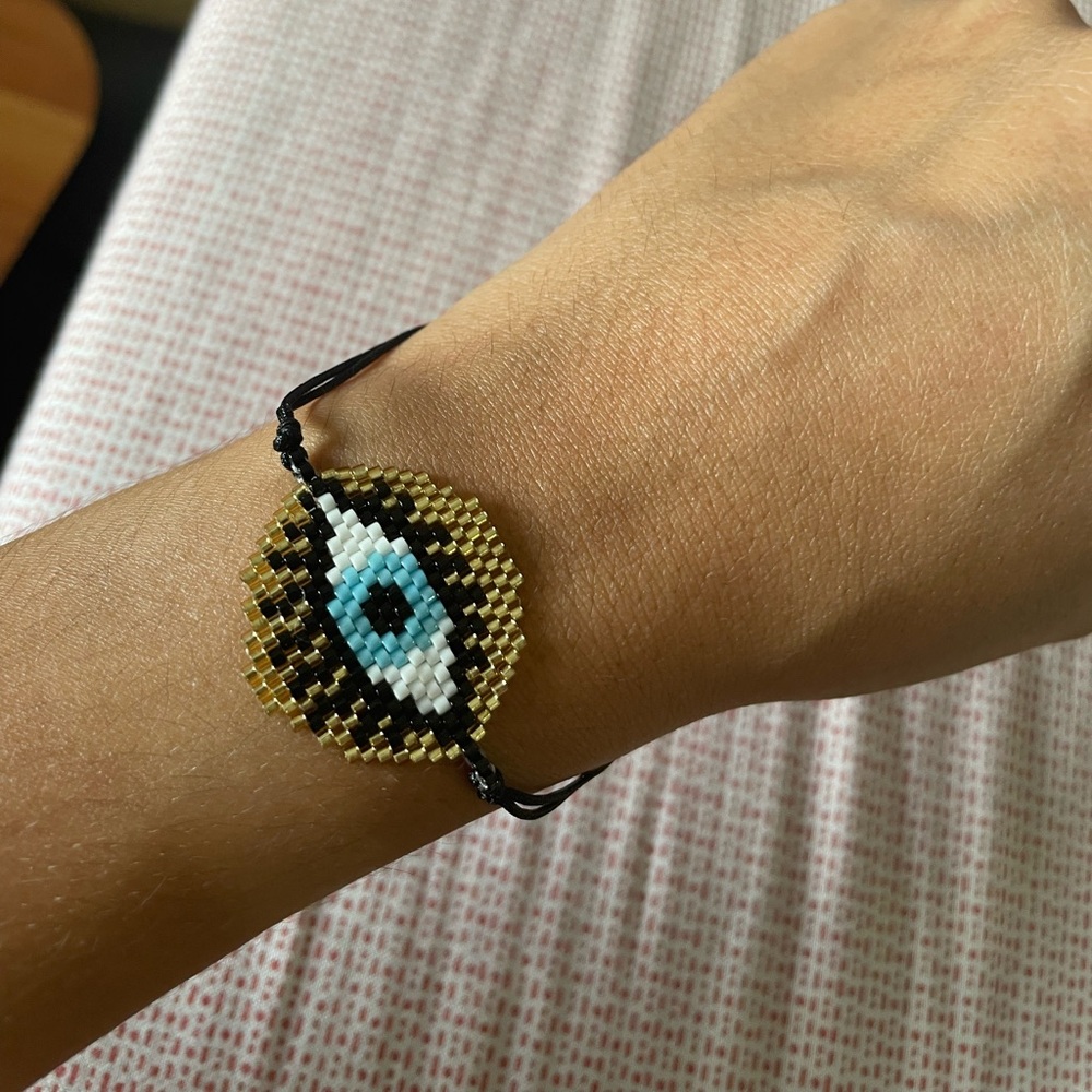 Evil eye bracelet